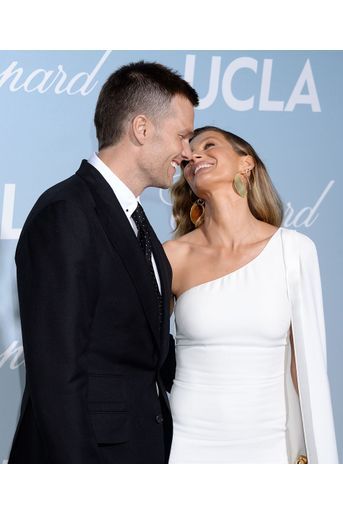 Gisele Bündchen et son mari Tom Brady à la soirée UCLA à Los Angeles, le 21 février 2019 