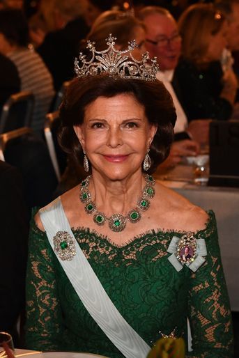 La reine Silvia de Suède, le 10 décembre 2018