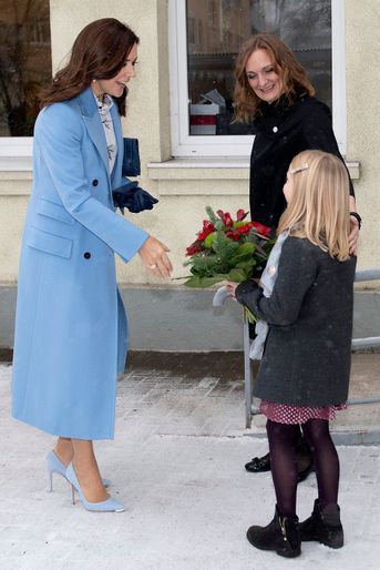 La princesse Mary de Danemark à Riga, le 7 décembre 2018