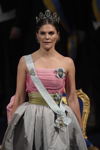 La princesse Victoria de Suède pour les Nobel, le 10 décembre 2018