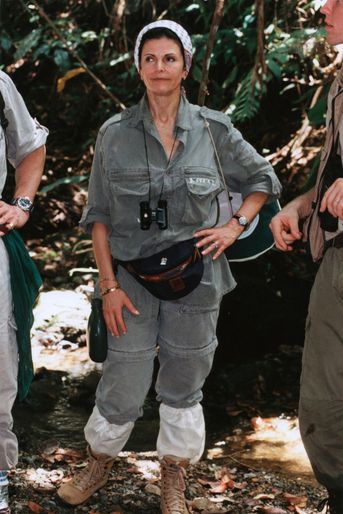 La reine Silvia de Suède, le 15 mars 1996