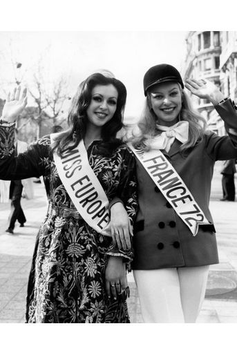 Chantal Bouvier de Lamotte, Miss France 1972 ; elle sera remplacée par Claudine Cassereau