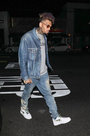 Chris Brown à Los Angeles le 21 mai 2021