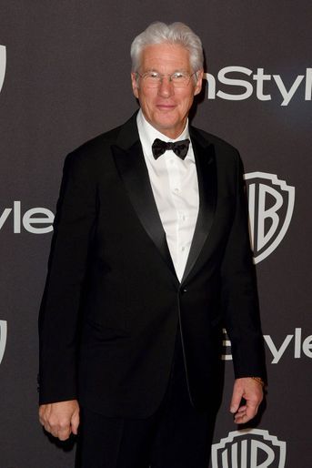 Richard Gere à l'after-party In Style & Warner Bros, dimanche 6 janvier