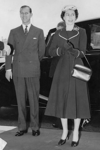 La reine Elizabeth II et le prince Philip, le 26 avril 1956