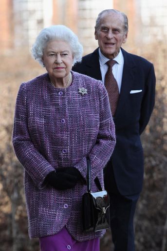 La reine Elizabeth II et le prince Philip, le 15 mars 2012
