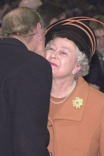 La reine Elizabeth II et le prince Philip, en 2000