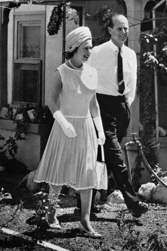 La reine Elizabeth II et le prince Philip, en 1963