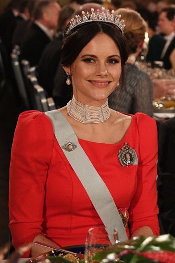 La princesse Sofia de Suède pour les Nobel, le 10 décembre 2018