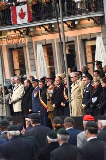 Le prince Laurent de Belgique à Mons, le 11 novembre 2018
