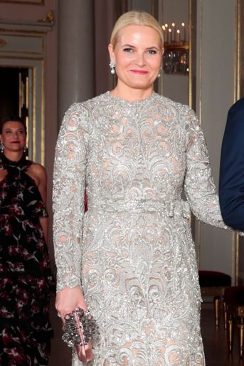 La princesse Mette-Marit de Norvège, le 1er février 2018