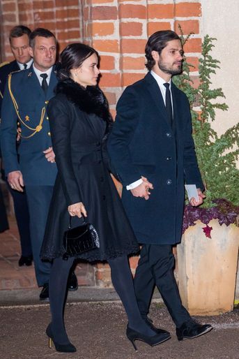La princesse Sofia et le prince Carl Philip de Suède à Rasbo, le 2 décembre 2018