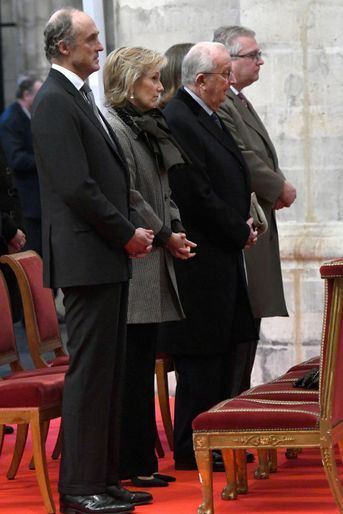 La famille royale de Belgique à Bruxelles, le 15 novembre 2018