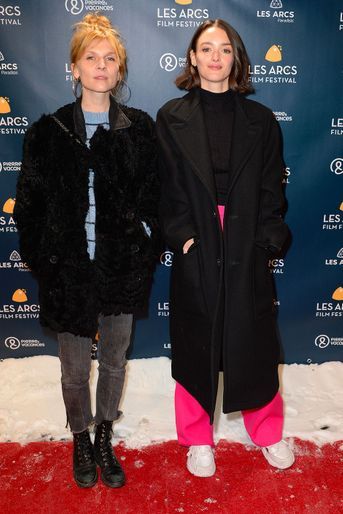 Clémence Poésy et Charlotte Le Bon au Festival des Arcs, samedi 15 décembre