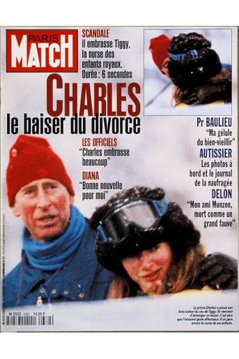 Le prince Charles en couverture du Paris Match n°2382, daté du 19 janvier 1995.