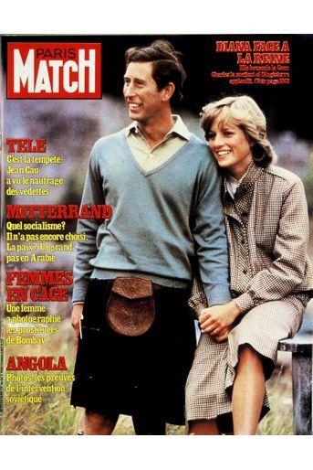 Le prince Charles en couverture du Paris Match n°1689, daté du 9 octobre 1981.