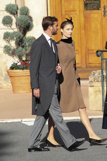 Pierre Casiraghi et sa femme Beatrice Borromeo à Monaco, le 19 novembre 2018
