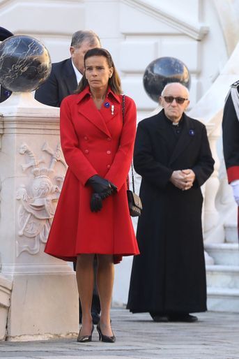 La princesse Stéphanie de Monaco à Monaco, le 19 novembre 2018