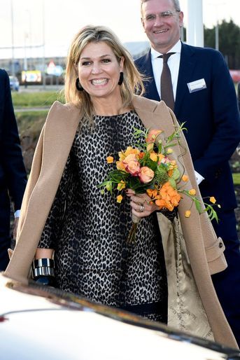 La reine Maxima des Pays-Bas à Waddinxveen, le 4 décembre 2018