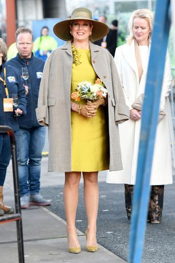 La reine Maxima des Pays-Bas à Rotterdam, le 14 décembre 2018