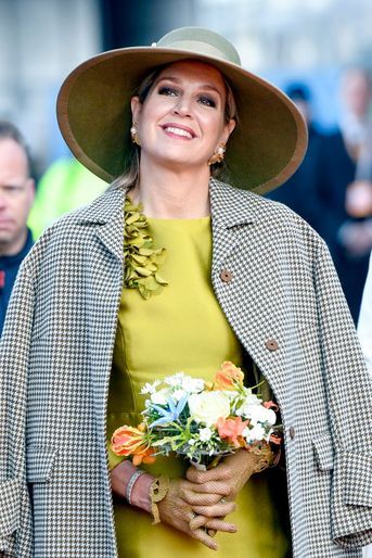 La reine Maxima des Pays-Bas à Rotterdam, le 14 décembre 2018