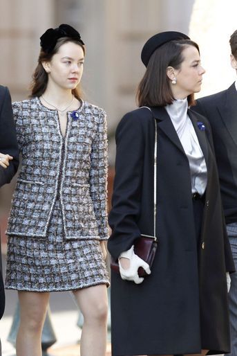 La princesse Alexandra de Hanovre et Pauline Ducruet à Monaco, le 19 novembre 2018