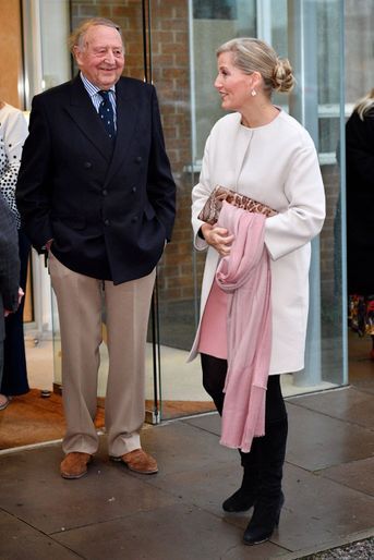 La comtesse Sophie de Wessex avec David Nieper à Alfreton, le 20 novembre 2018