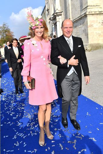 La mère de la duchesse Sophie de Wurtemberg et le père du comte Maximilien d'Andigné à Tegernsee, le 20 octobre 2018