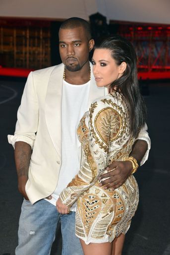 Kanye West et Kim Kardashian à Cannes en mai 2012