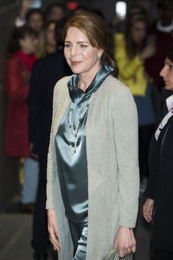 L&#039;ancienne reine Noor de Jordanie, le 2 novembre 2018 à Madrid