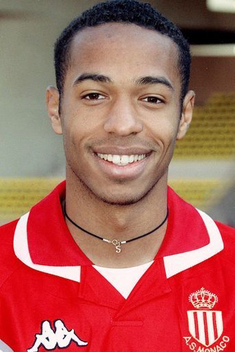 Thierry Henry sous le maillot monégasque.