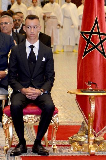 Le prince Moulay El Hassan du Maroc à Rabat, le 17 septembre 2018