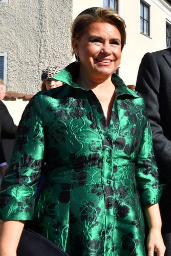 La grande-duchesse Maria Teresa de Luxembourg à Niederalteich, le 29 septembre 2018