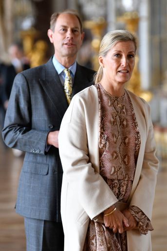La comtesse Sophie de Wessex à Versailles, le 1er octobre 2018