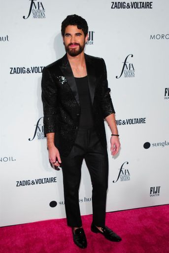 Darren Criss à la soirée des Daily Front Row&#039;s Fashion Media Awards à New York, le 6 septembre 2018