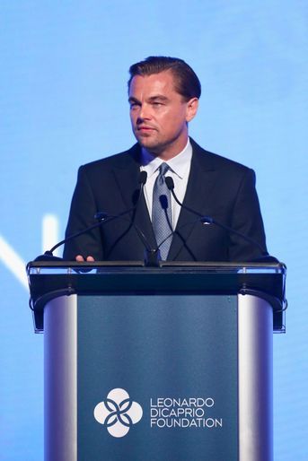 Leonardo DiCaprio au gala de la Leonardo DiCaprio Foundadtion, le 15 septembre 2018 à Santa Rosa