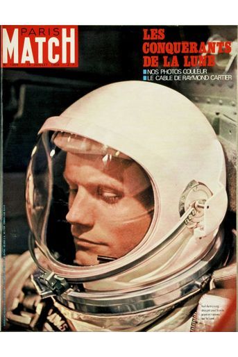 Paris Match n°1054 du 19 juillet 1969