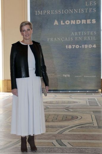 La comtesse Sophie de Wessex à Paris, le 3 octobre 2018