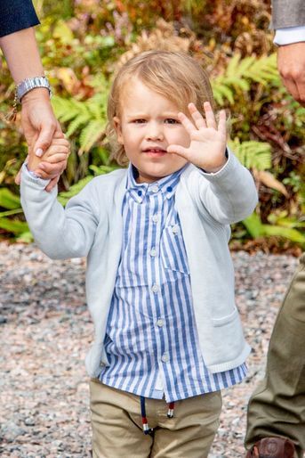 Le prince Alexander de Suède dans le Södermanland, le 23 août 2018