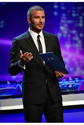 David Beckham a reçu le prix du Président