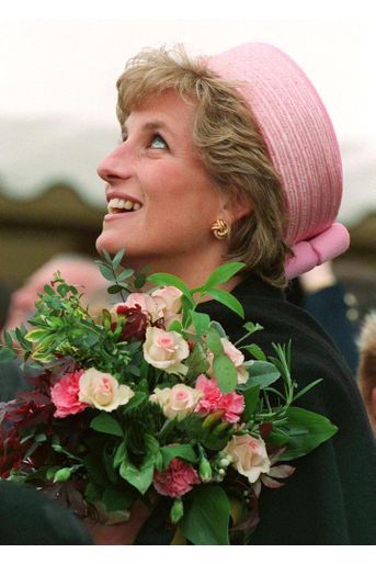 La princesse Diana, photographiée par Jayne Fincher, à Canterbury en mai 1995.