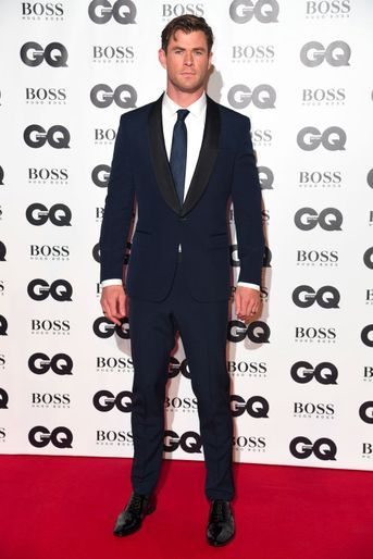 Chris Hemsworth à la soirée "GQ Men of the Year", le 5 septembre 2018 à Londres