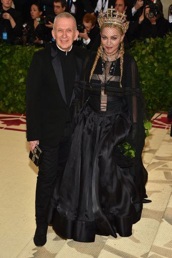 Madonna et Jean Paul Gaultier en 2018