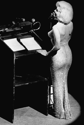 Marilyn Monroe chante pour John Fitzgerald Kennedy