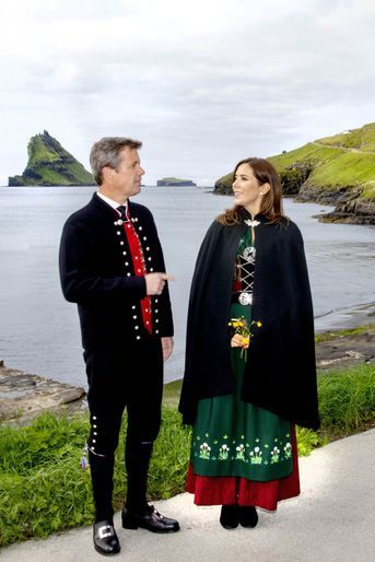 La princesse Mary et le prince Frederik de Danemark aux îles Féroé, le 26 août 2018
