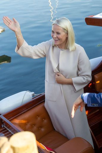 La princesse Mette-Marit de Norvège à Notteroy, le 5 septembre 2018
