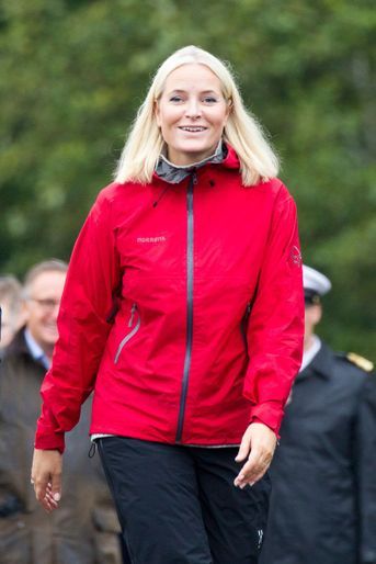 La princesse Mette-Marit de Norvège à Lardal, le 6 septembre 2018