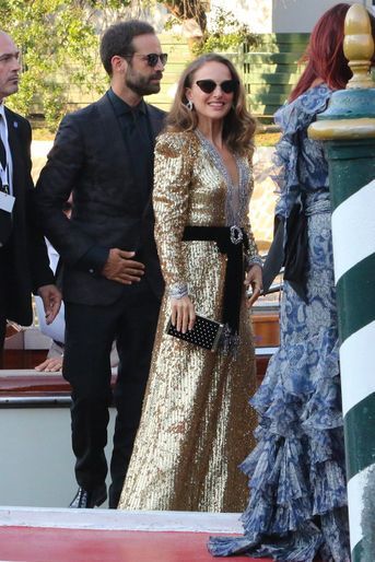 Natalie Portman et Benjamin Millepied à Venise, mardi 4 septembre