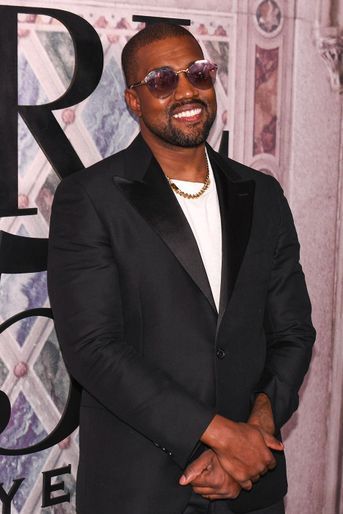 Kanye West à la soirée des 50 ans de Ralph Lauren à New York, vendredi 7 septembre