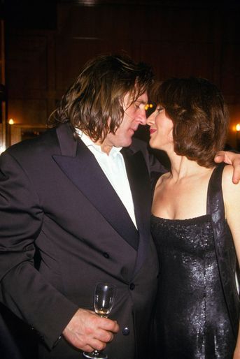Nathalie Baye et Gérard Depardieu en 1991